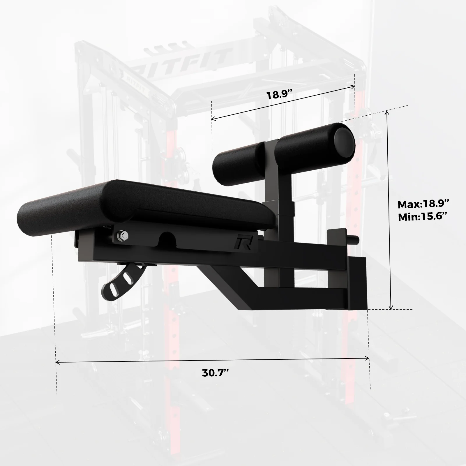 RitFit ASM2 Adjustable Integrated Leg Hold-Down Attachment with Seat (Only for M2) - Image 4
