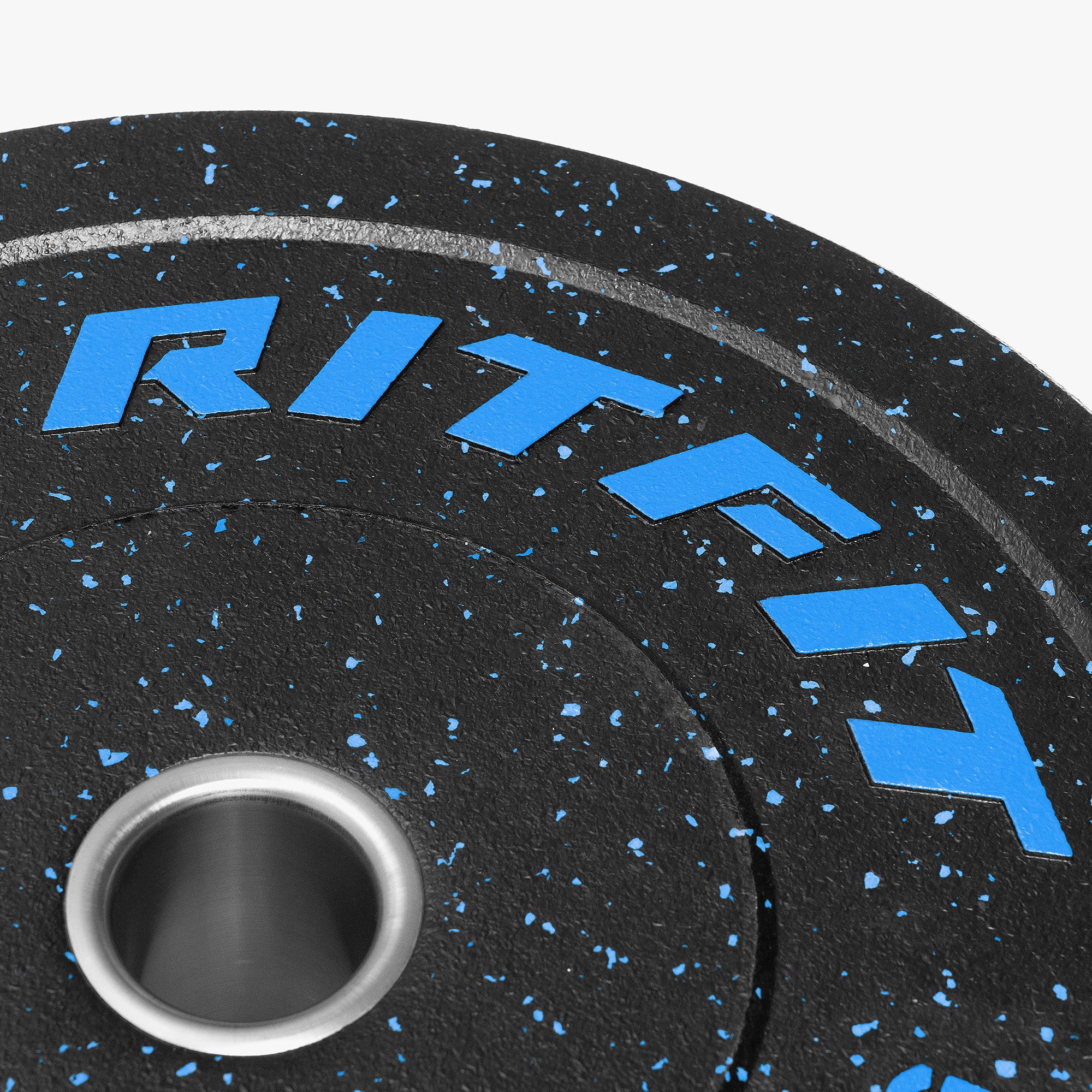 RitFit Fleck Bumper Plates 2-Inch Olympic Rubber Weight Plates - Image 12