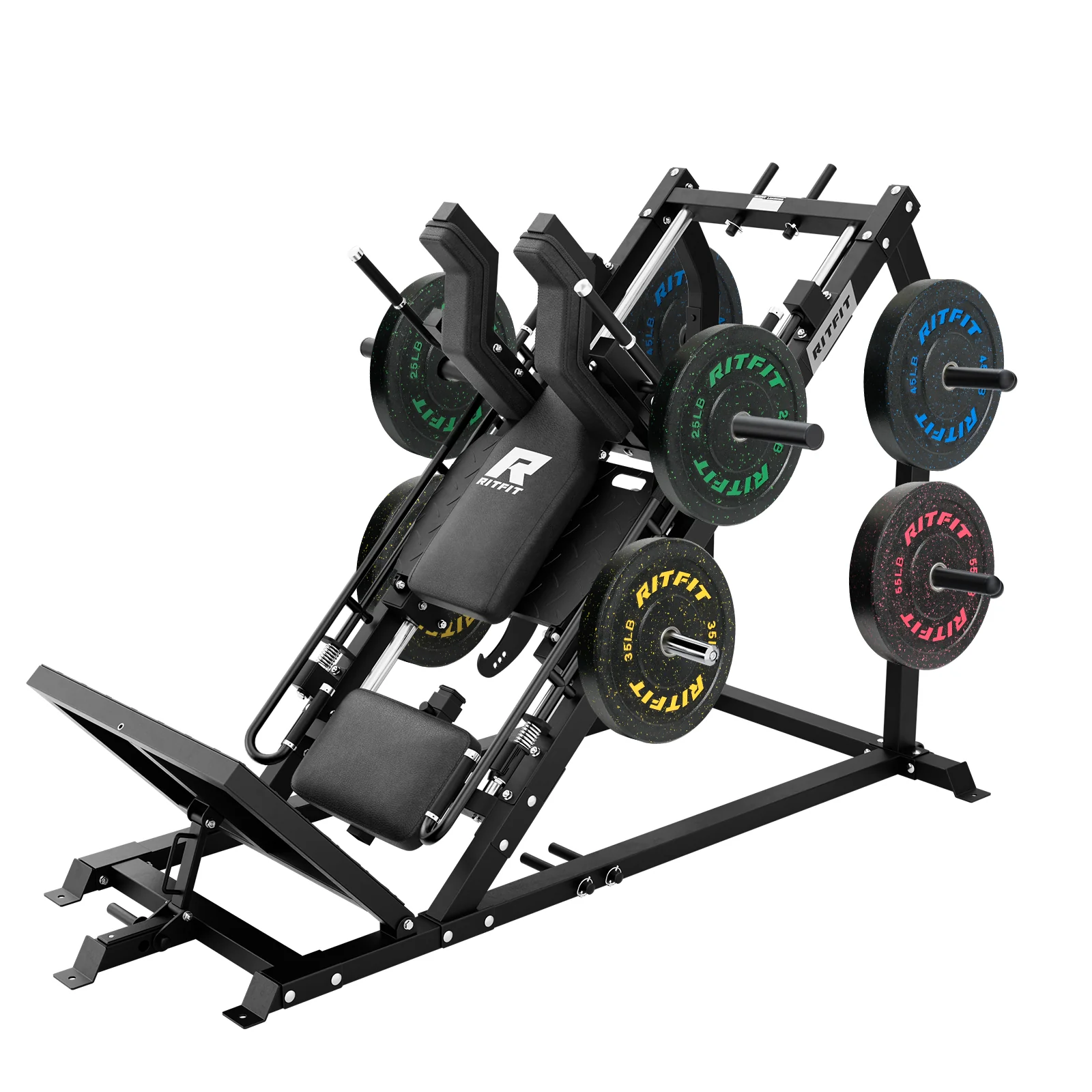 RitFit GAZELLE PRO 3-in-1 Leg Press & Hack Squat Machine Set - Image 10