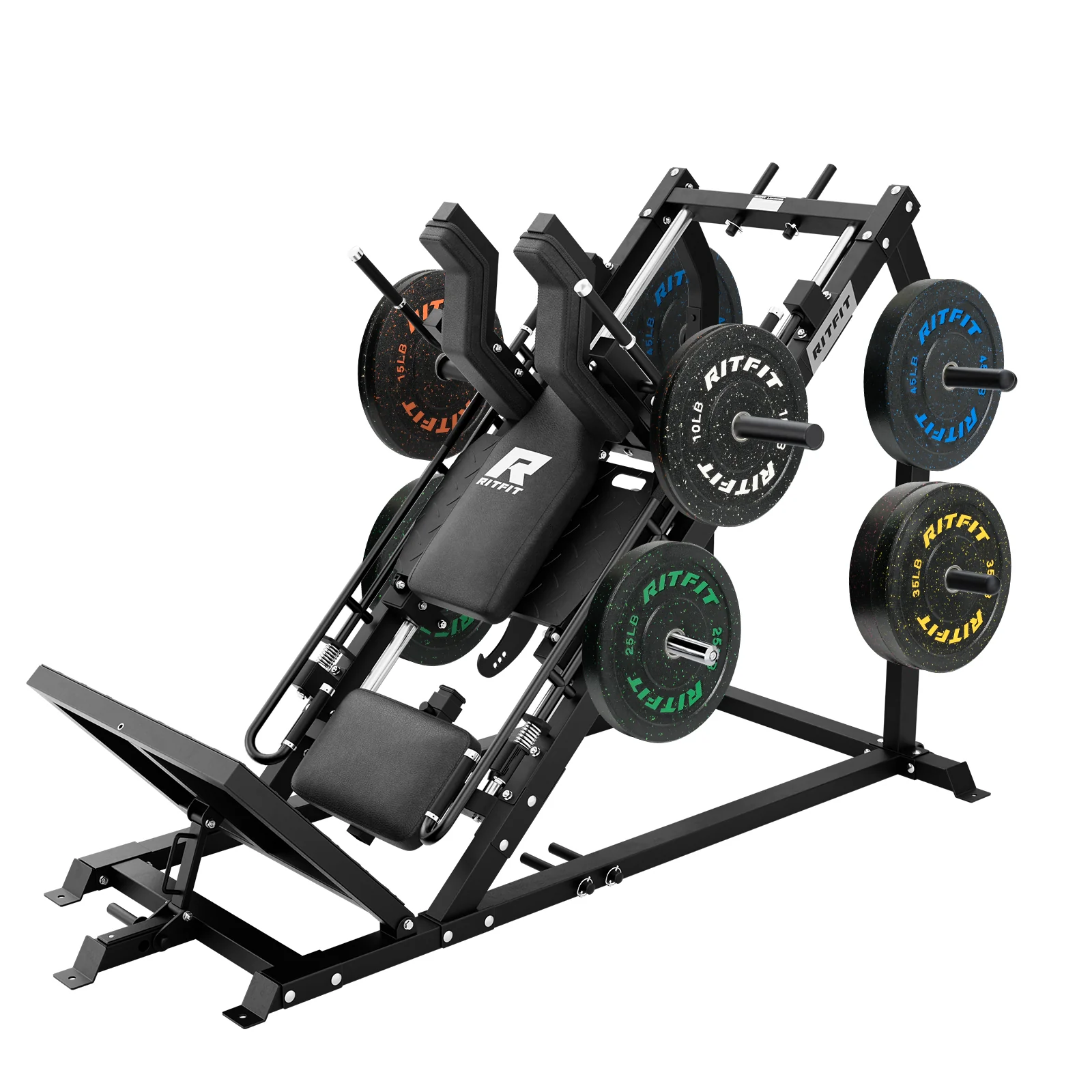 RitFit GAZELLE PRO 3-in-1 Leg Press & Hack Squat Machine Set - Image 12