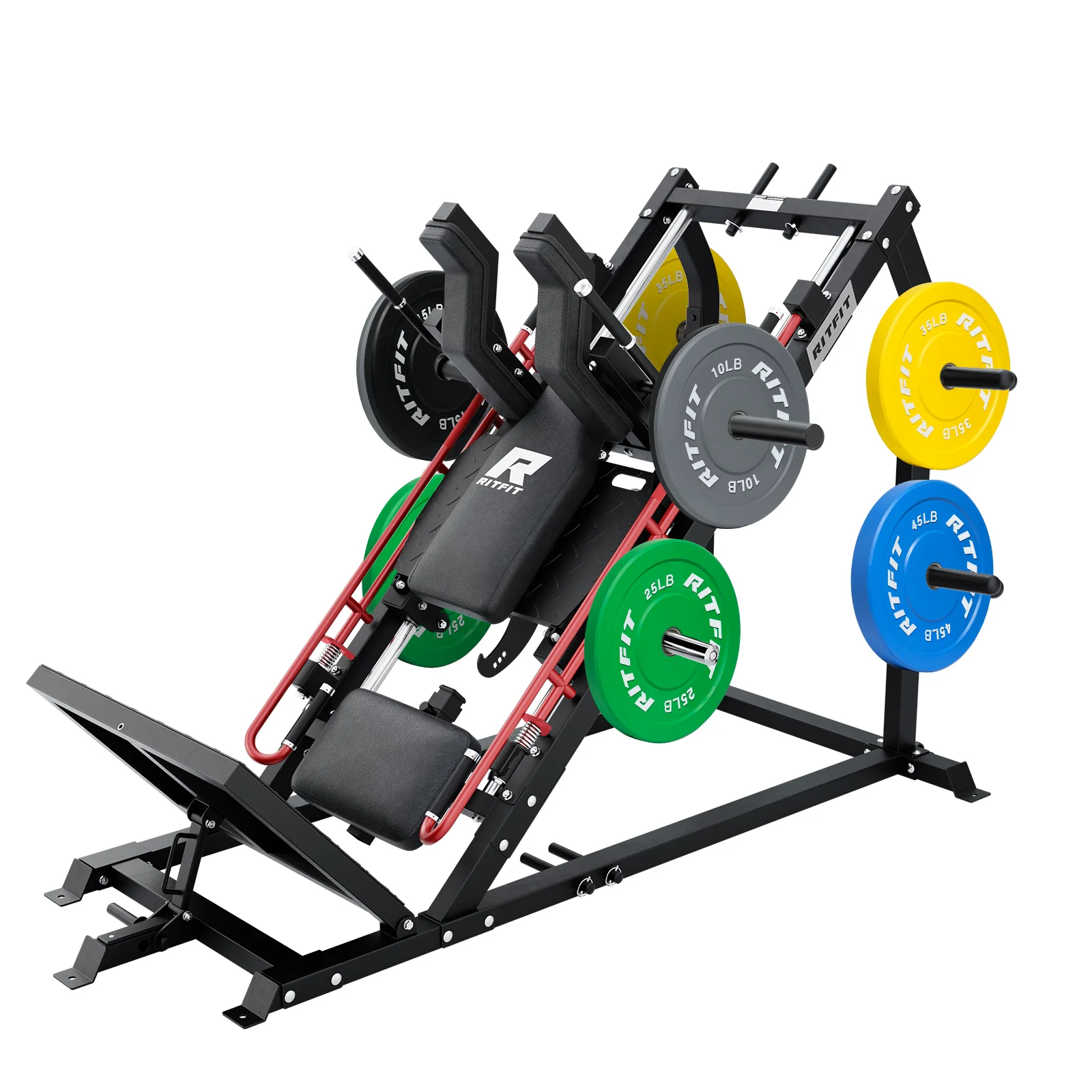 RitFit GAZELLE PRO 3-in-1 Leg Press & Hack Squat Machine Set - Image 3