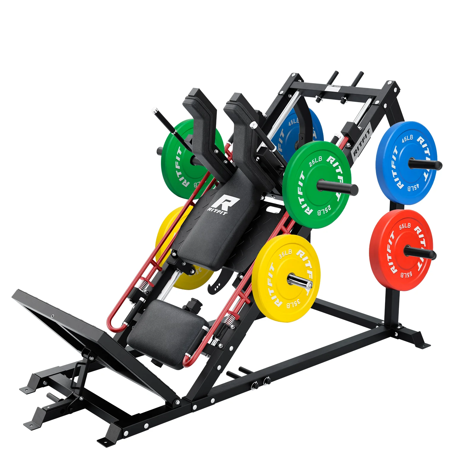 RitFit GAZELLE PRO 3-in-1 Leg Press & Hack Squat Machine Set - Image 5