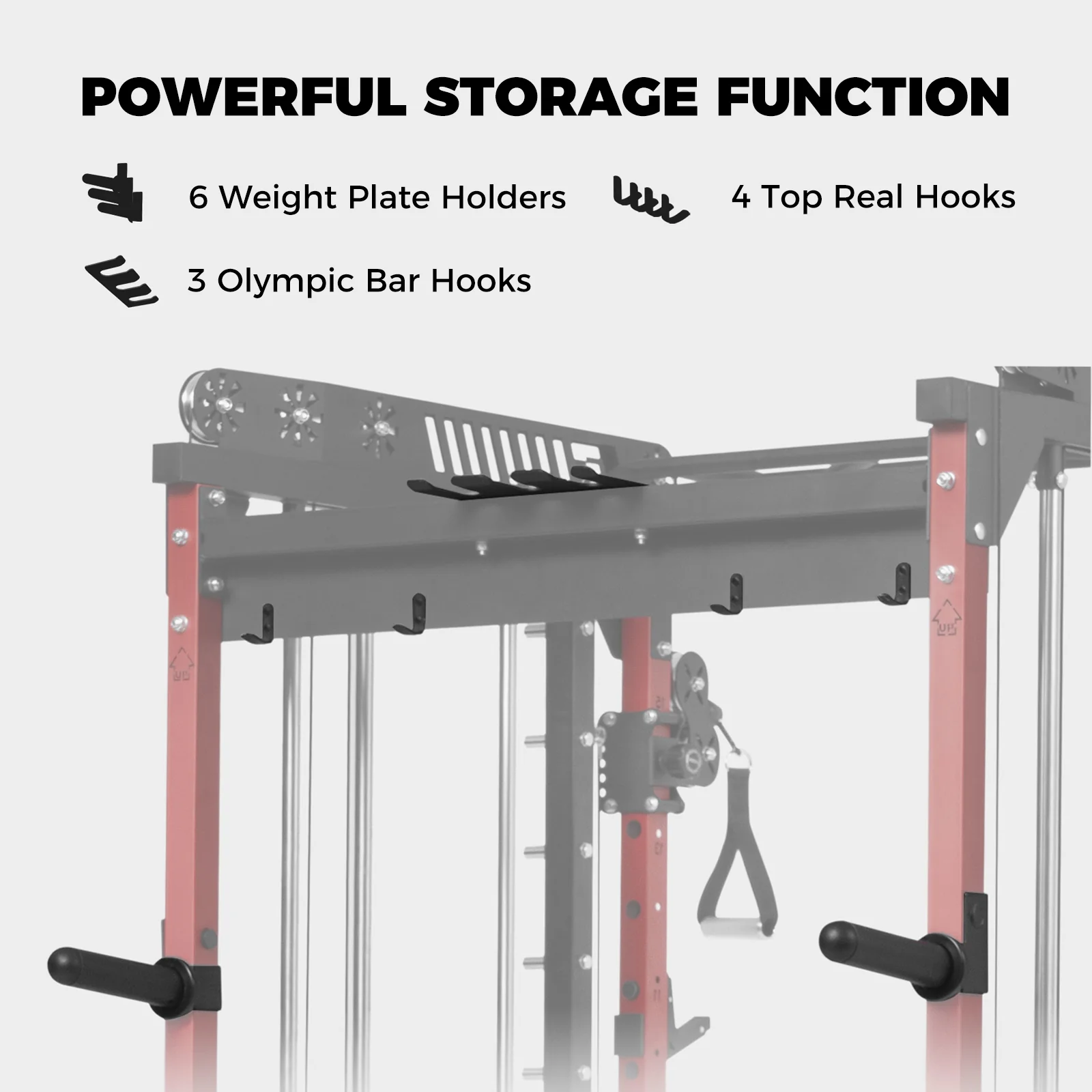 RitFit M1 PRO Smith Machine Home Gym Package Comprehensive All-In-One Workout System - Image 3