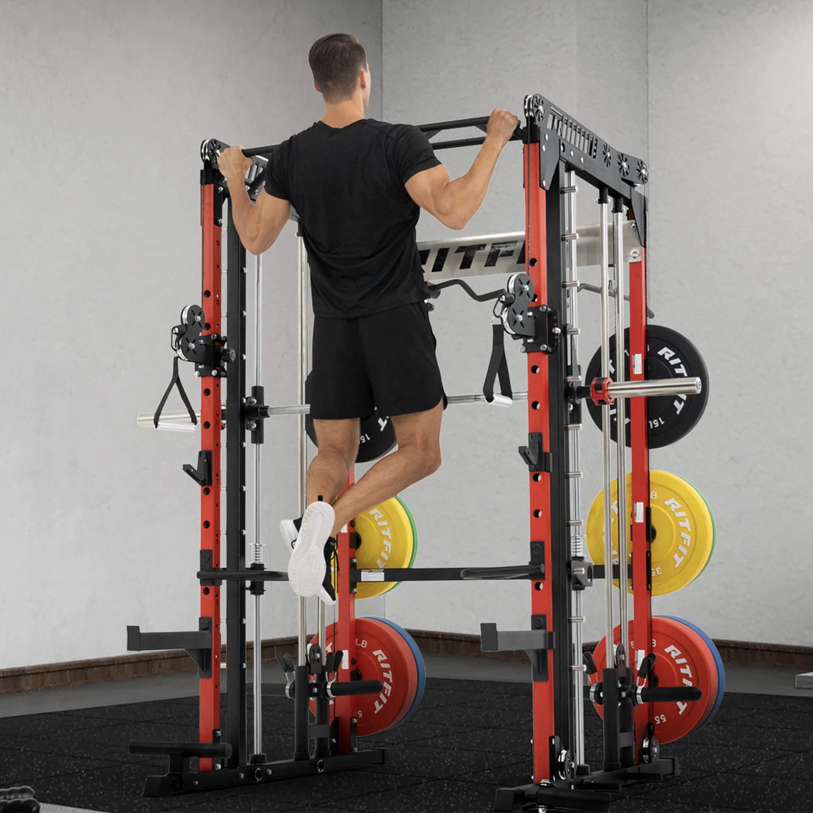 RitFit M1 PRO Smith Machine Home Gym Package Comprehensive All-In-One Workout System - Image 12