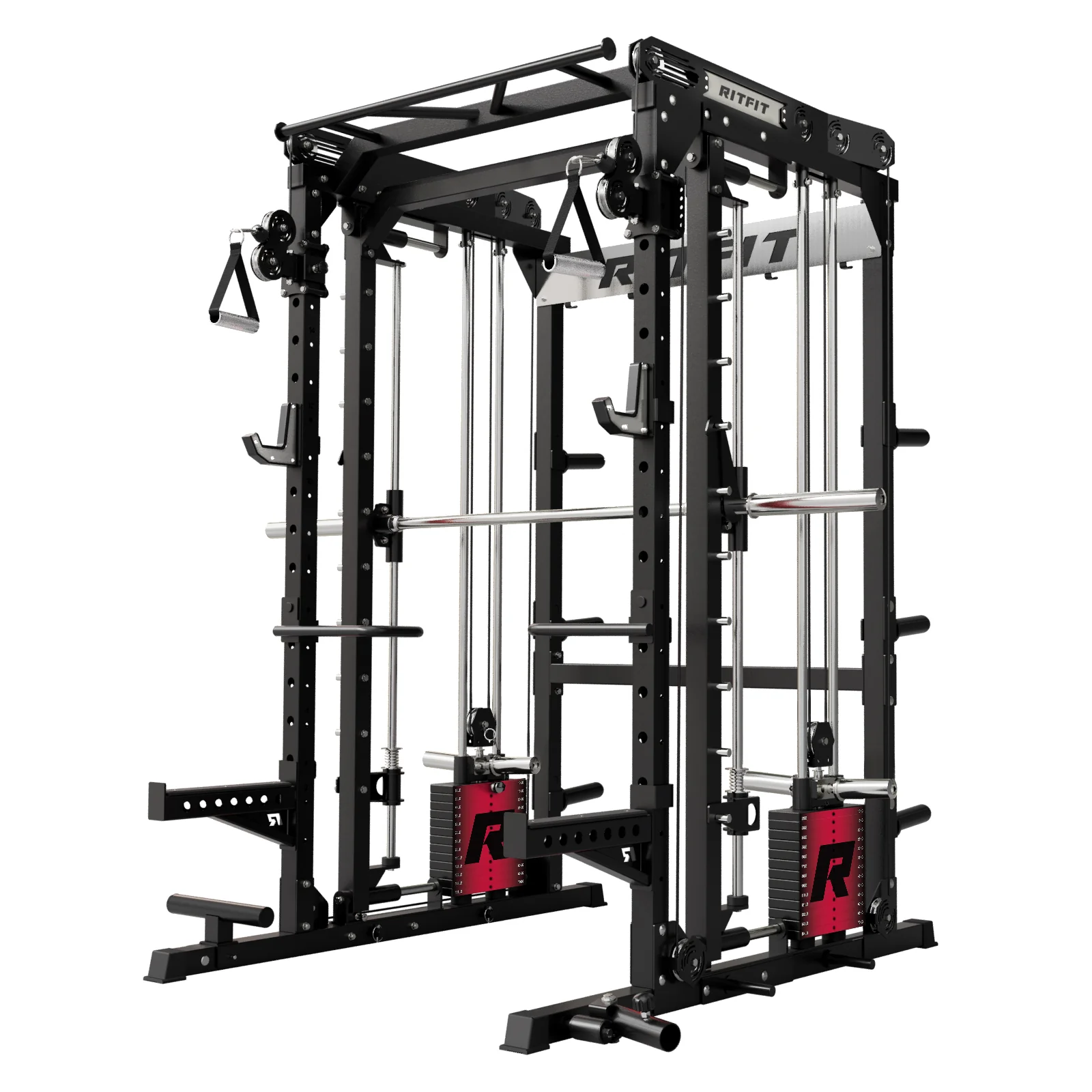 RitFit M2 Multi-Functional Modular Home Gym Smith Machine Tailored to All Fitness Levels - Image 11