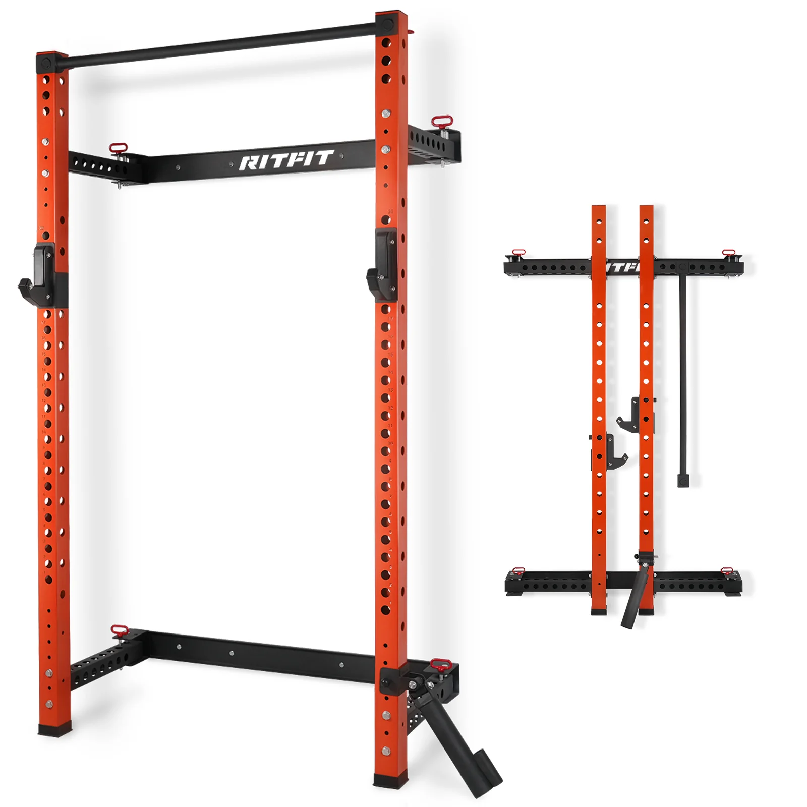 RitFit PWM02 Multi-Functional Folding Squat Rack