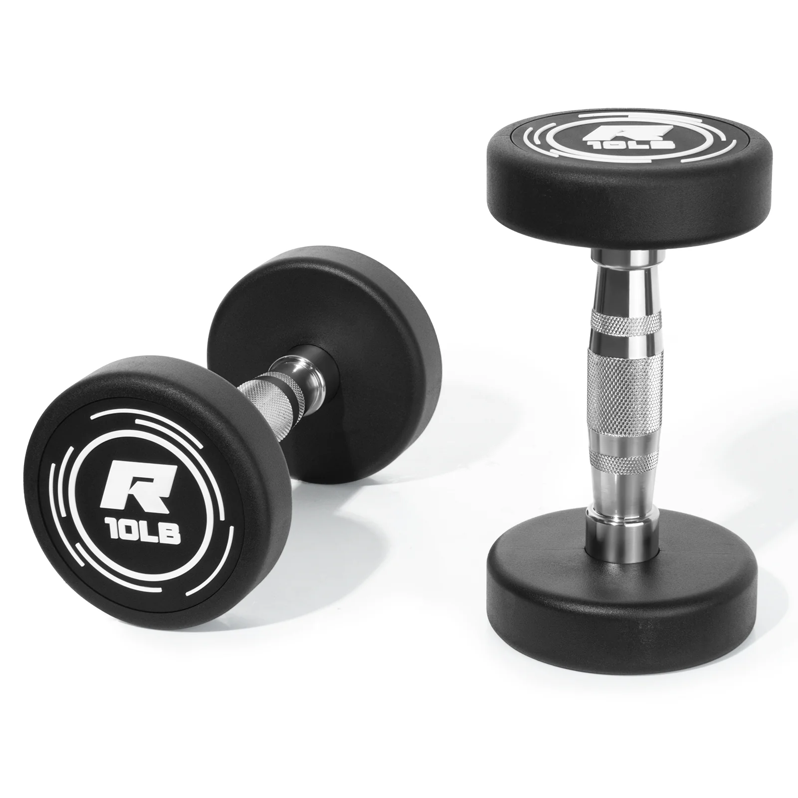 RitFit PVC-Coated Round Dumbbells in Pairs - Image 9