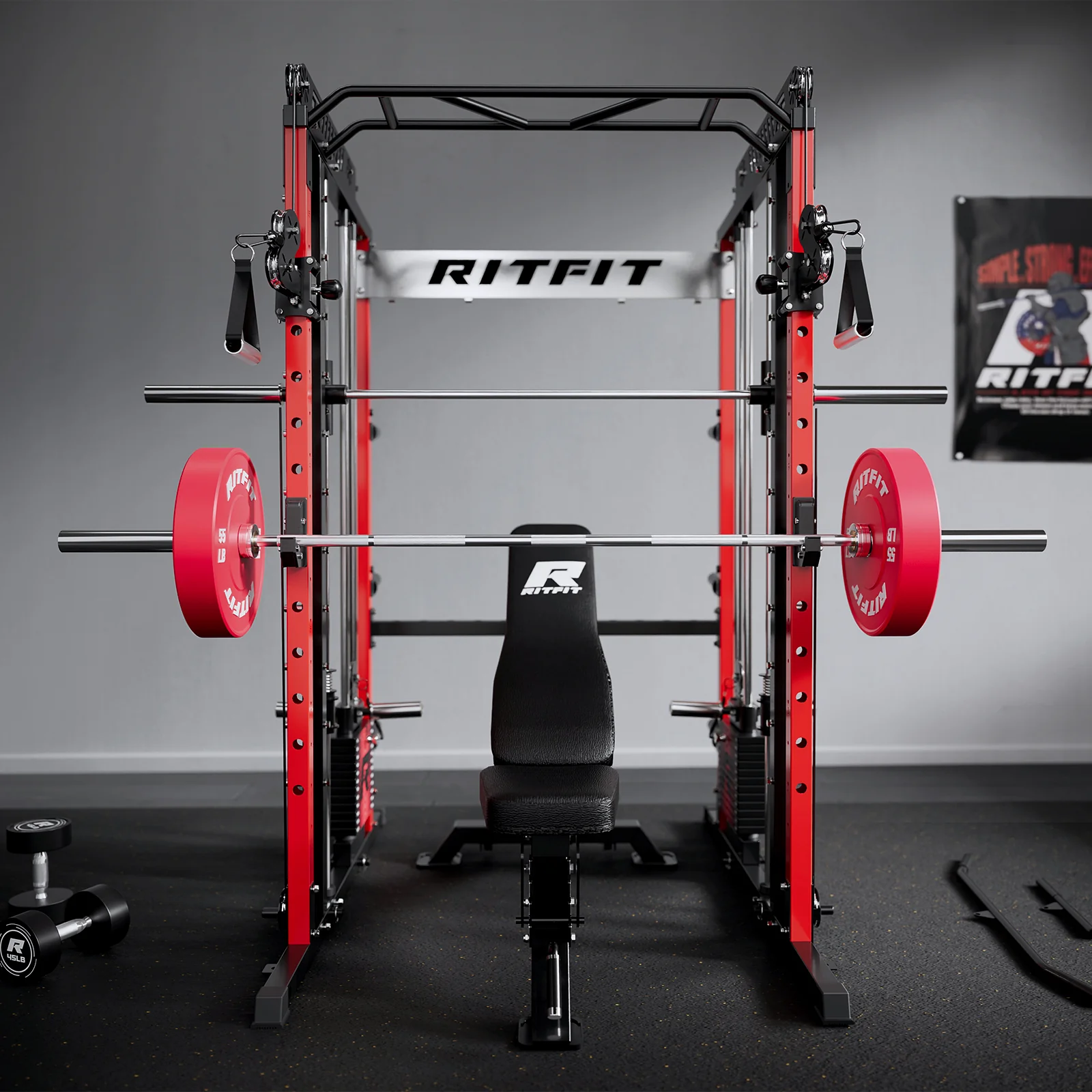 RitFit Upgraded Sandwich J-Hooks for 2" X 2" Racks - Image 2