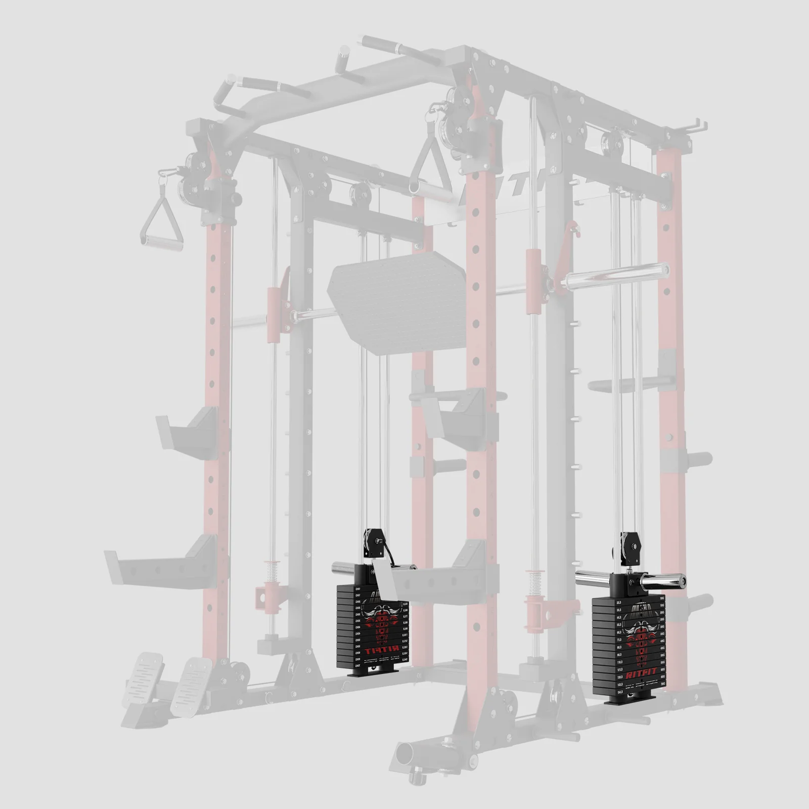 RitFit WSBFL Weight Stack Set 286lbs for Buffalo