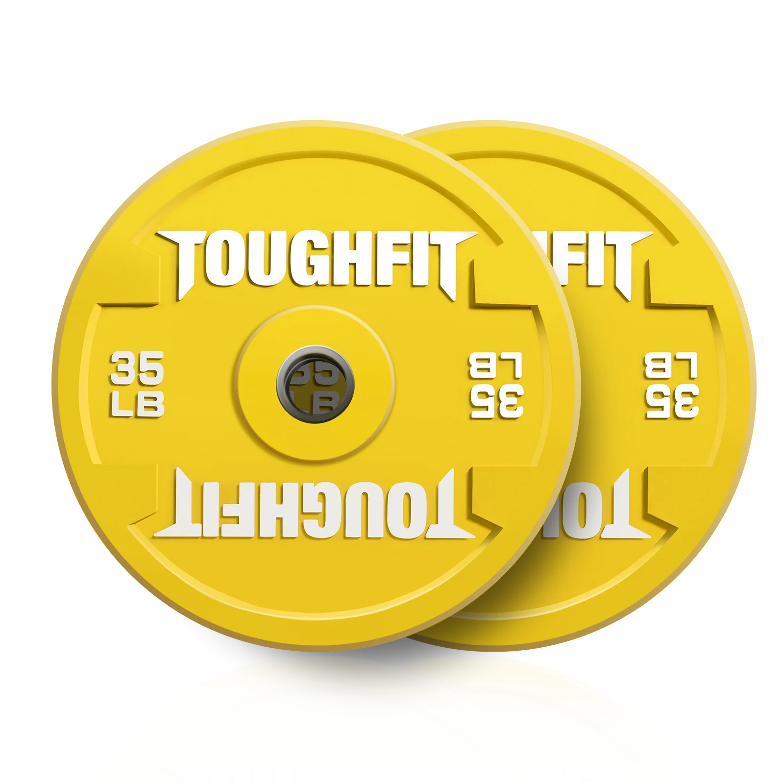 ToughFit Color Olympic Weight Plates Bumper Plates Set - Image 5